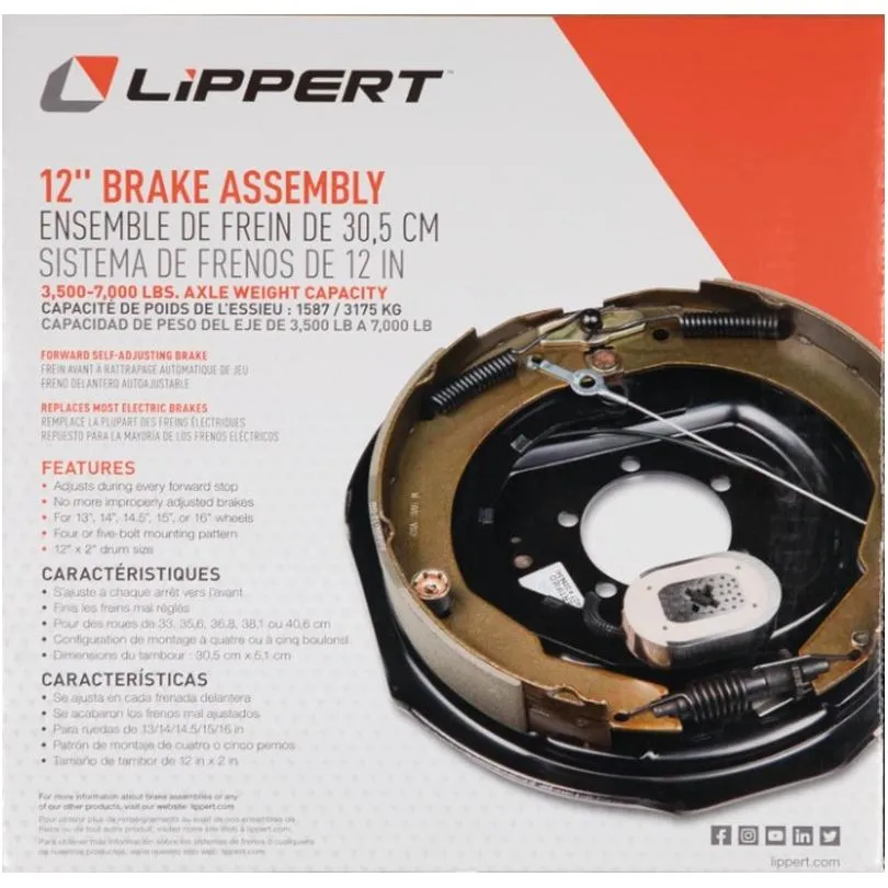 BRKASSY LH 12 ELEC - SELF ADJ